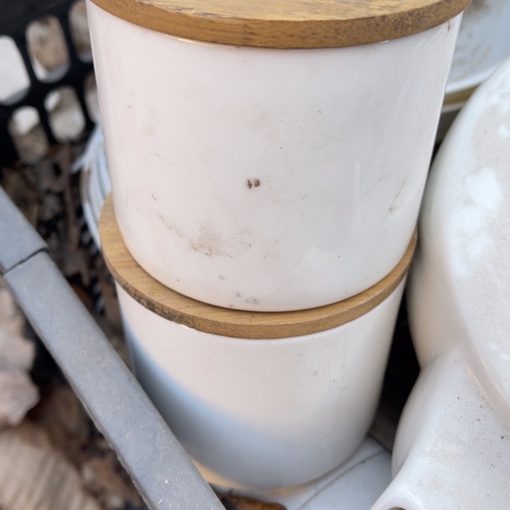 其他瓷直杯子带盖两个