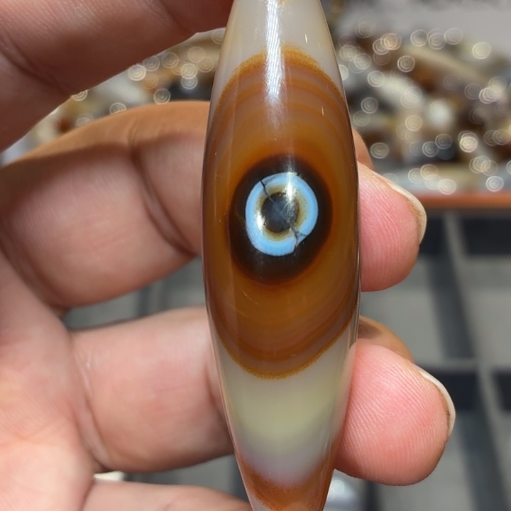 玛瑙/玉髓散珠_HEIMORI 天然天珠