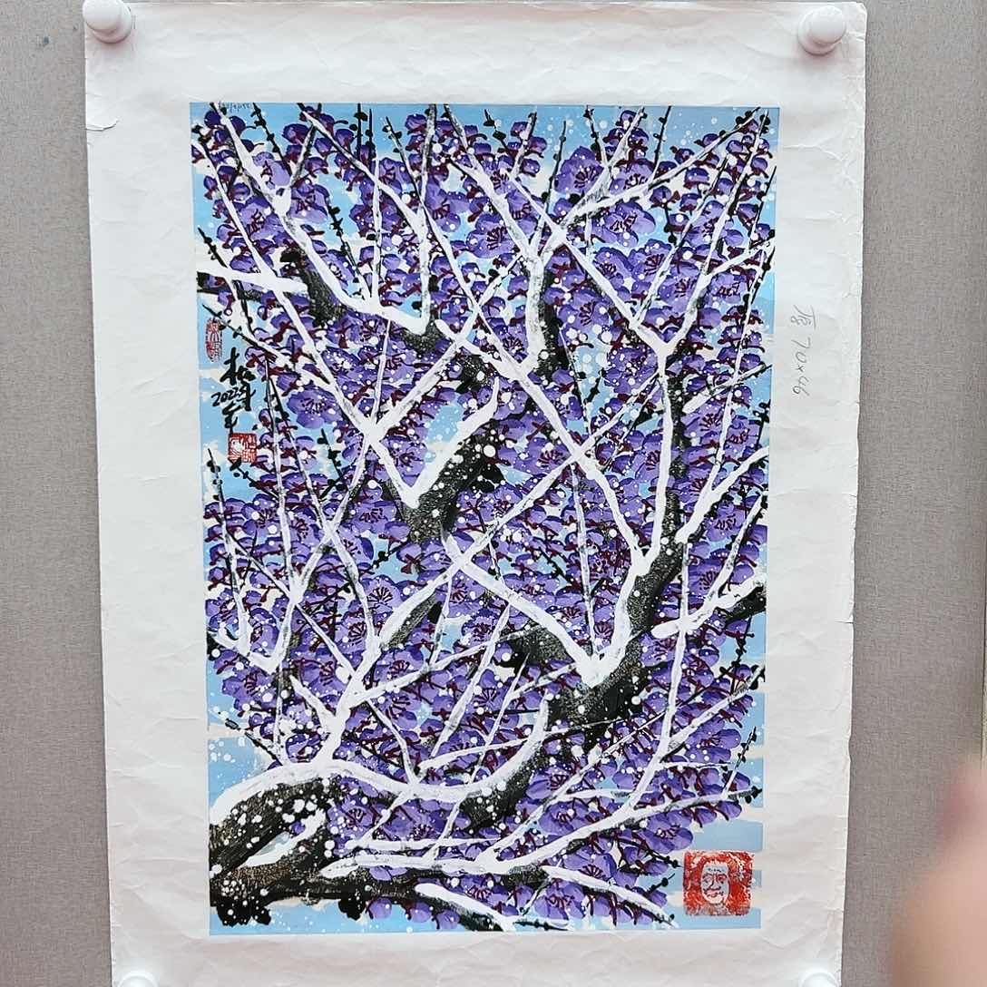国画杜宝才展览原作