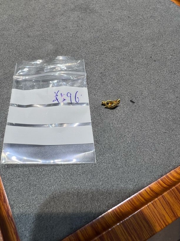 18K金妈妈链扣头扣头