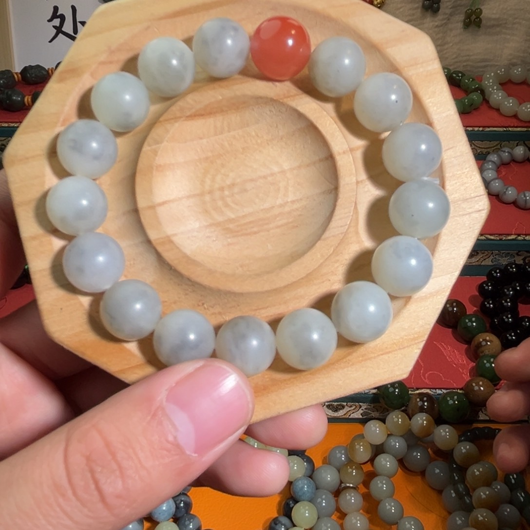 和田玉手链未镶嵌