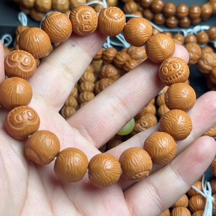 你***T猴头核桃手串拉布不