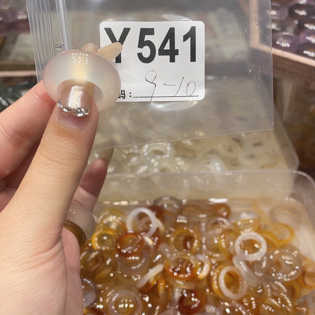 玛瑙/玉髓未镶嵌戒指541