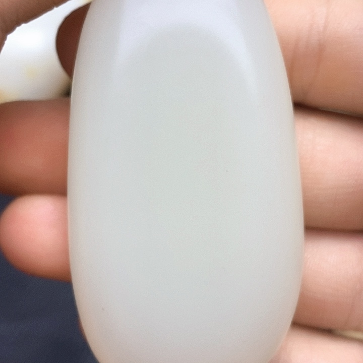 和田玉未镶嵌挂件老*