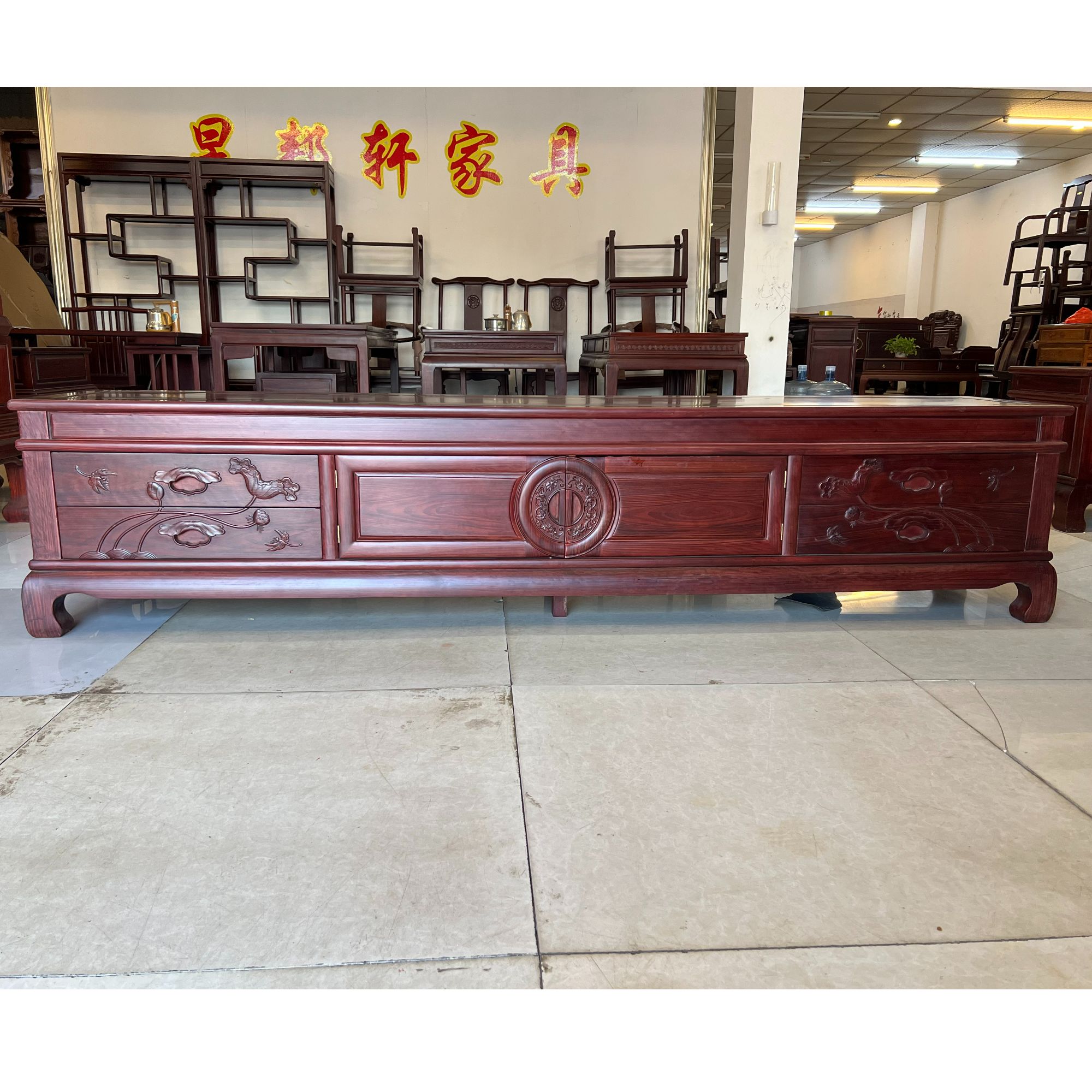 南美酸枝1.98/2.18/2.37新中式客厅电视柜电视柜组合链接家用