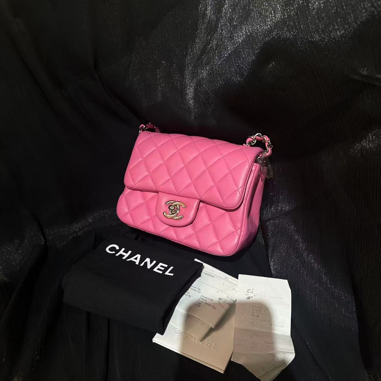 95新 Chanel/香奈儿 乱乱子中古/女士/单肩包/105607