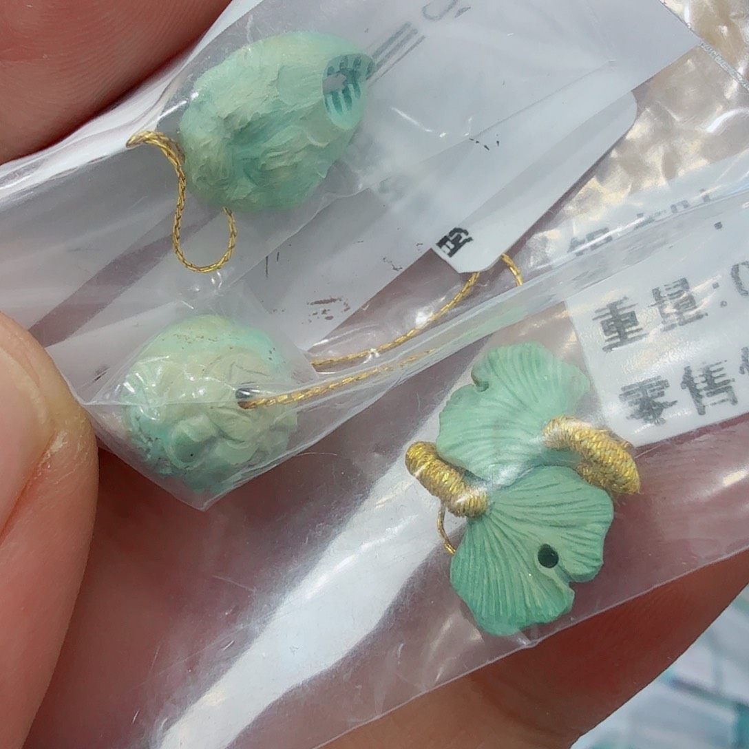 绿松石未镶嵌配饰