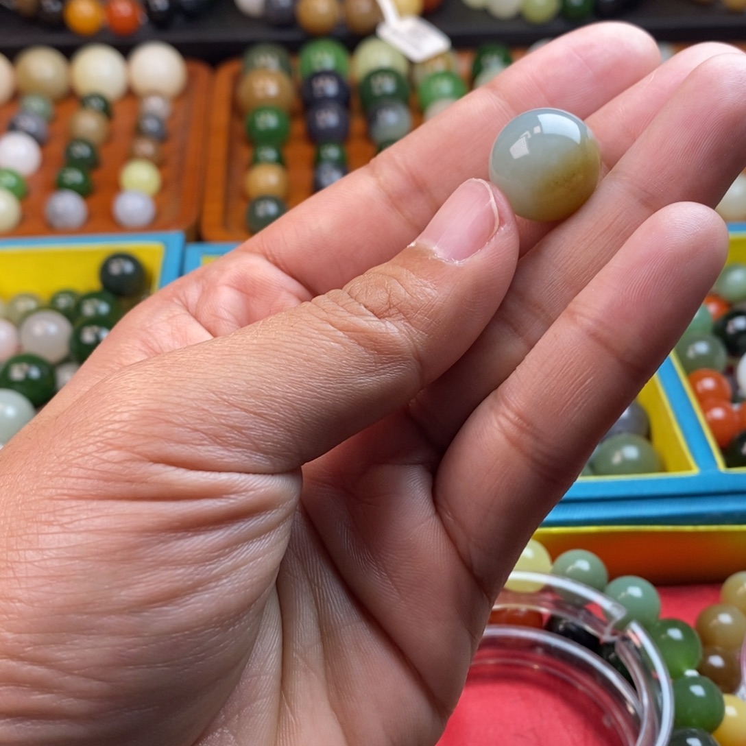 和田玉未镶嵌珠宝奇石卡16糖蓝y