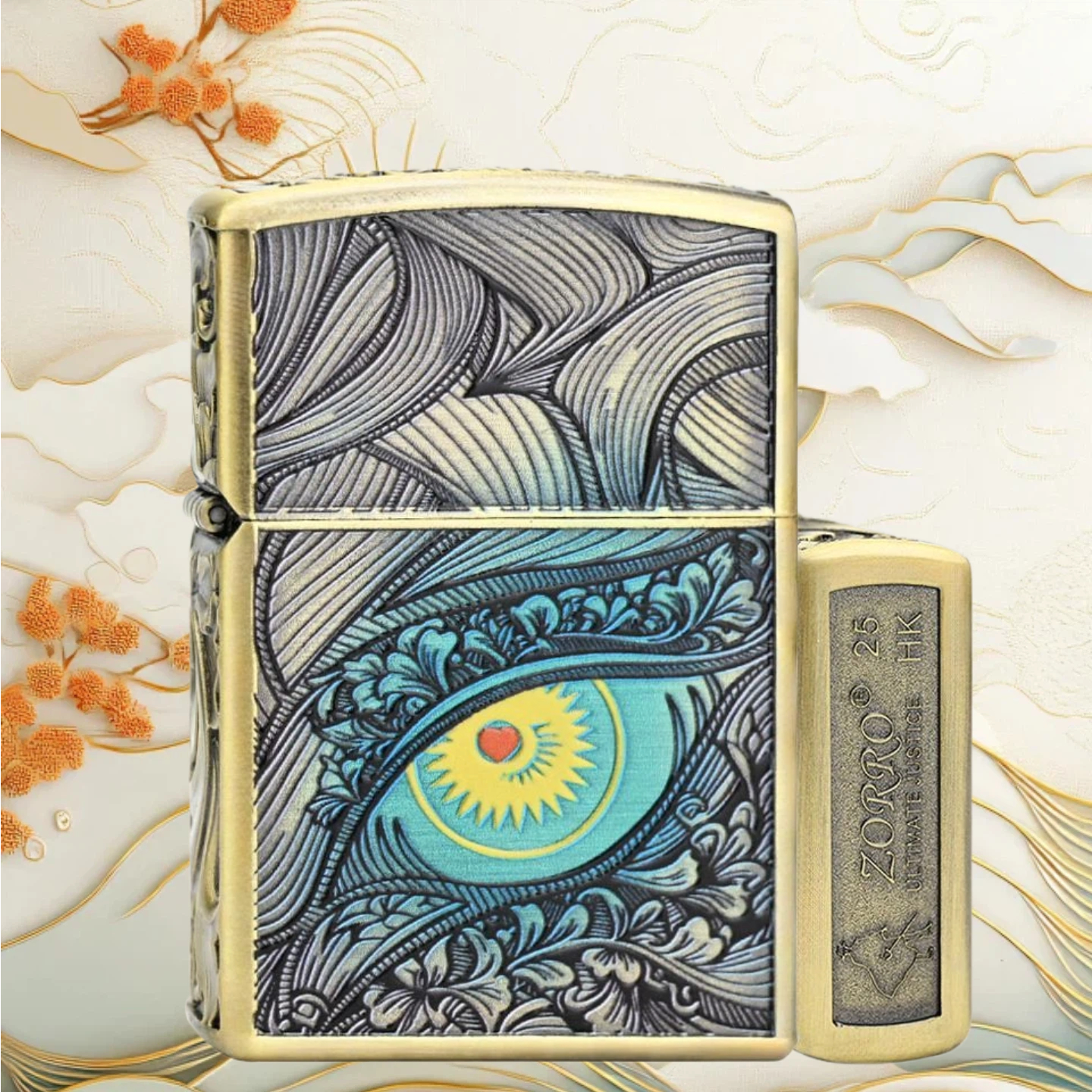 ZK-CY-8001青铜秋水含睛无口粮