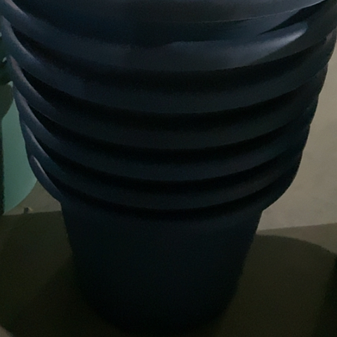 树脂四季6号藏青无托7个