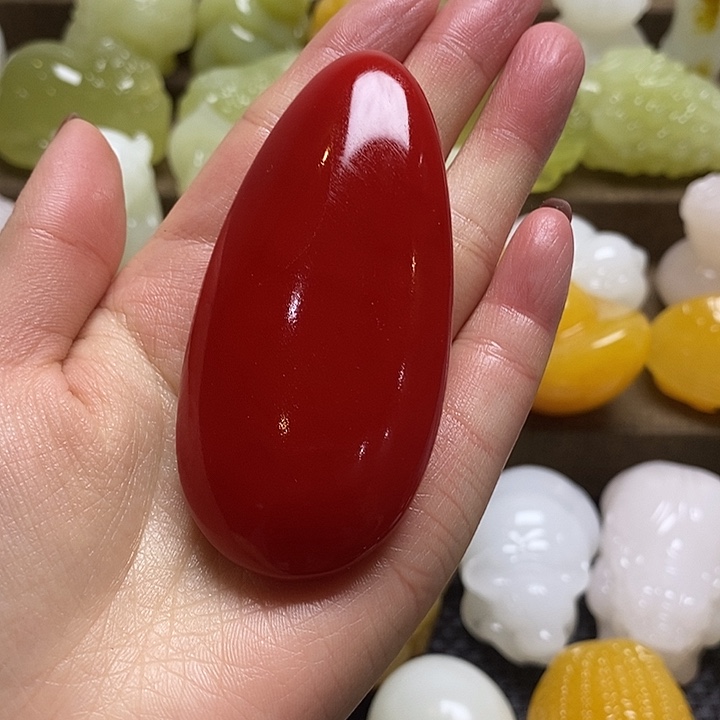 玉天然桌面小摆件