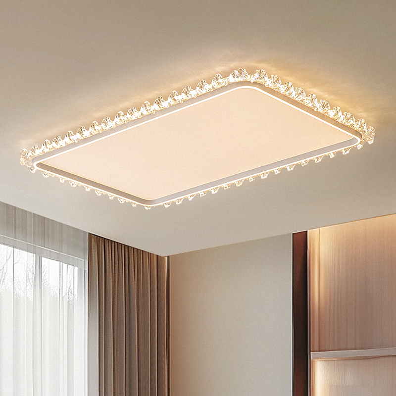 摩灯会 客厅吸顶灯 现代全光谱护眼2025新款水花大厅主灯具24045