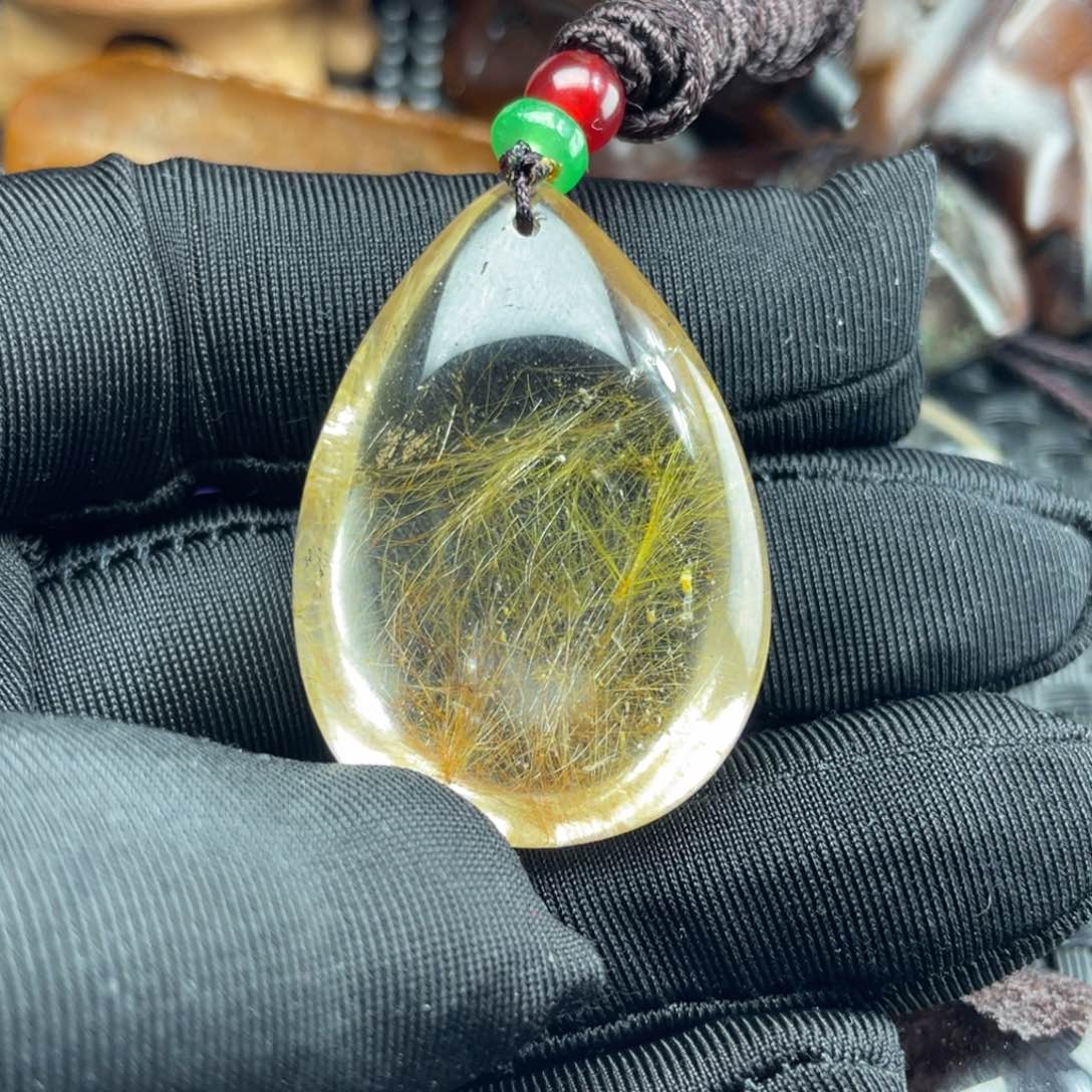 水晶天然水晶吊坠未镶嵌售***?