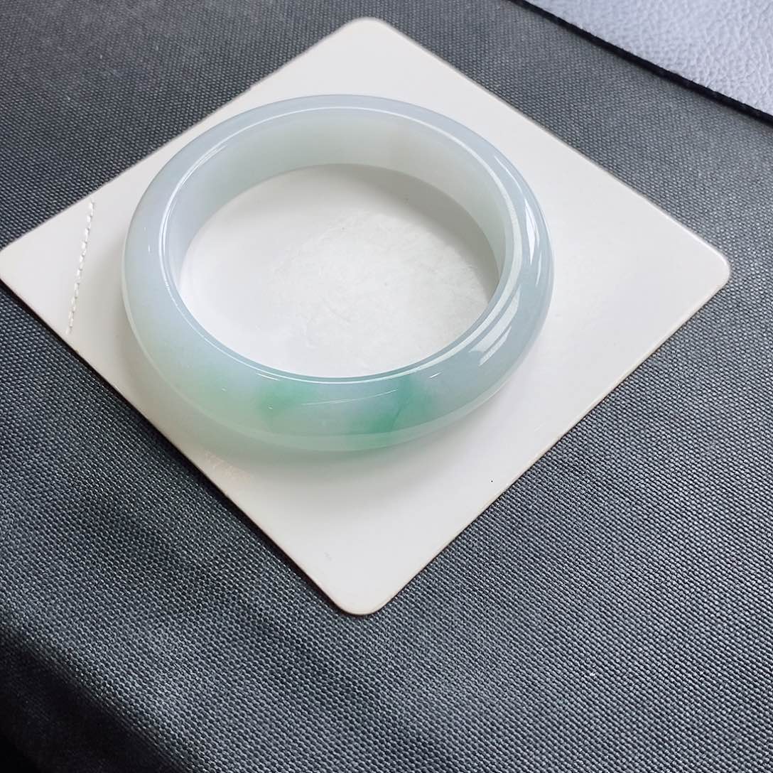 未镶嵌手镯翡翠55.2圈口