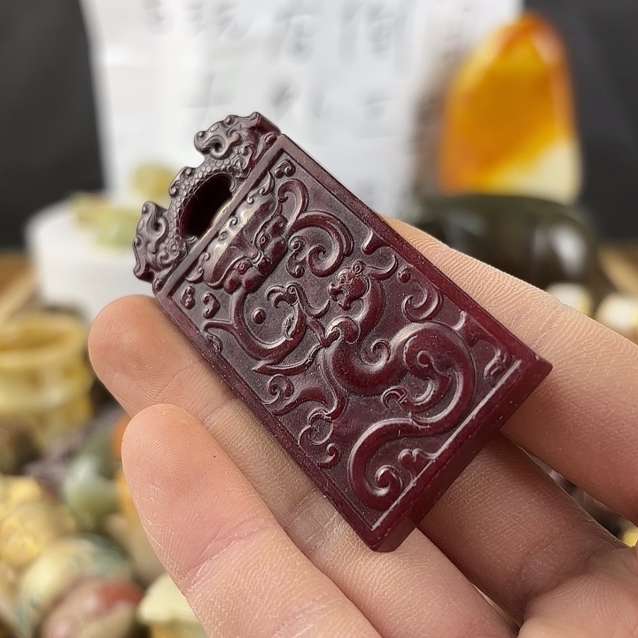 和田玉挂件未镶嵌用****6