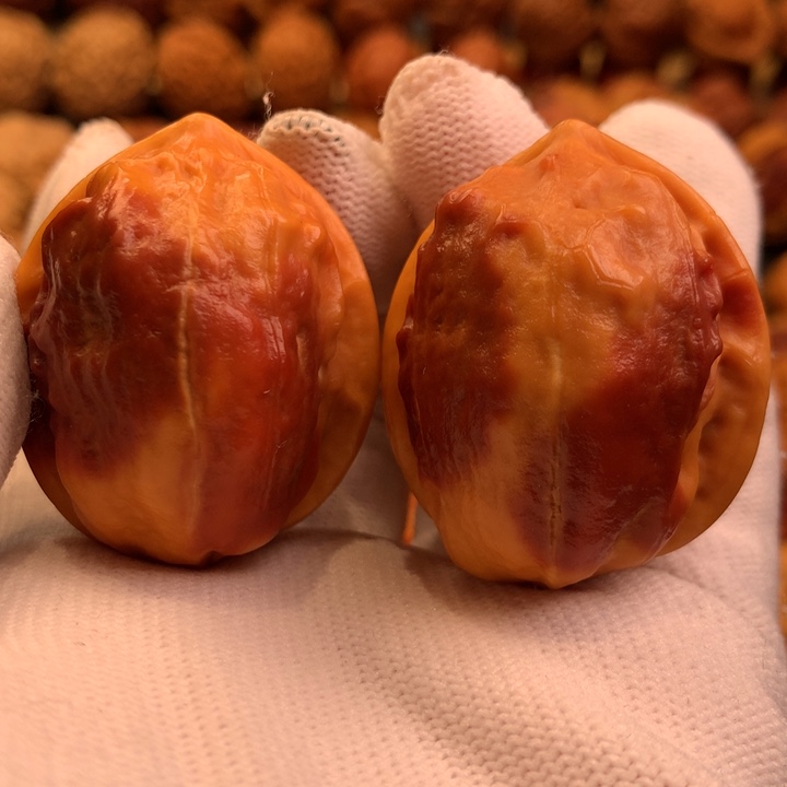 喜****把件文玩核桃25……