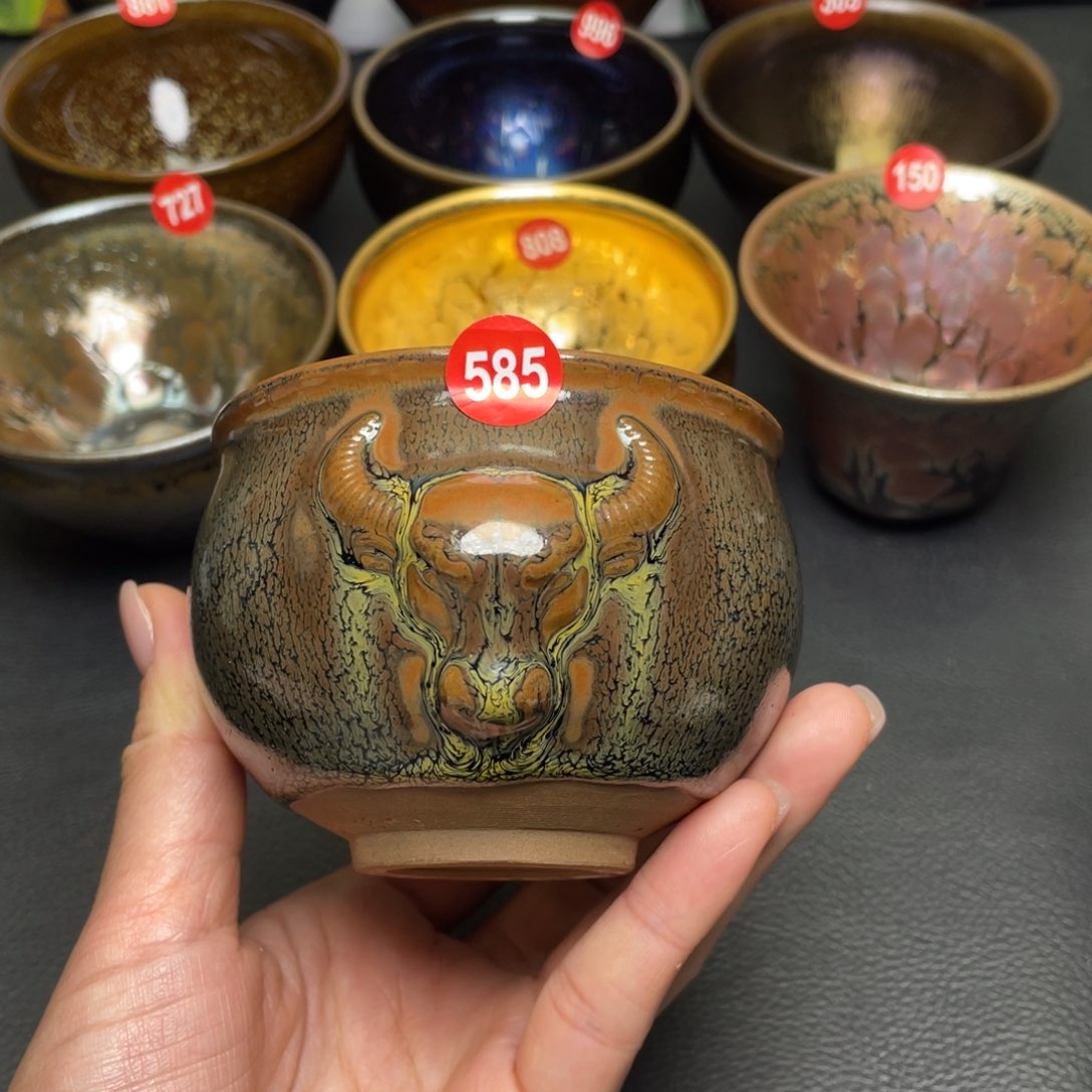 茶盏585 建窑建盏茶盏