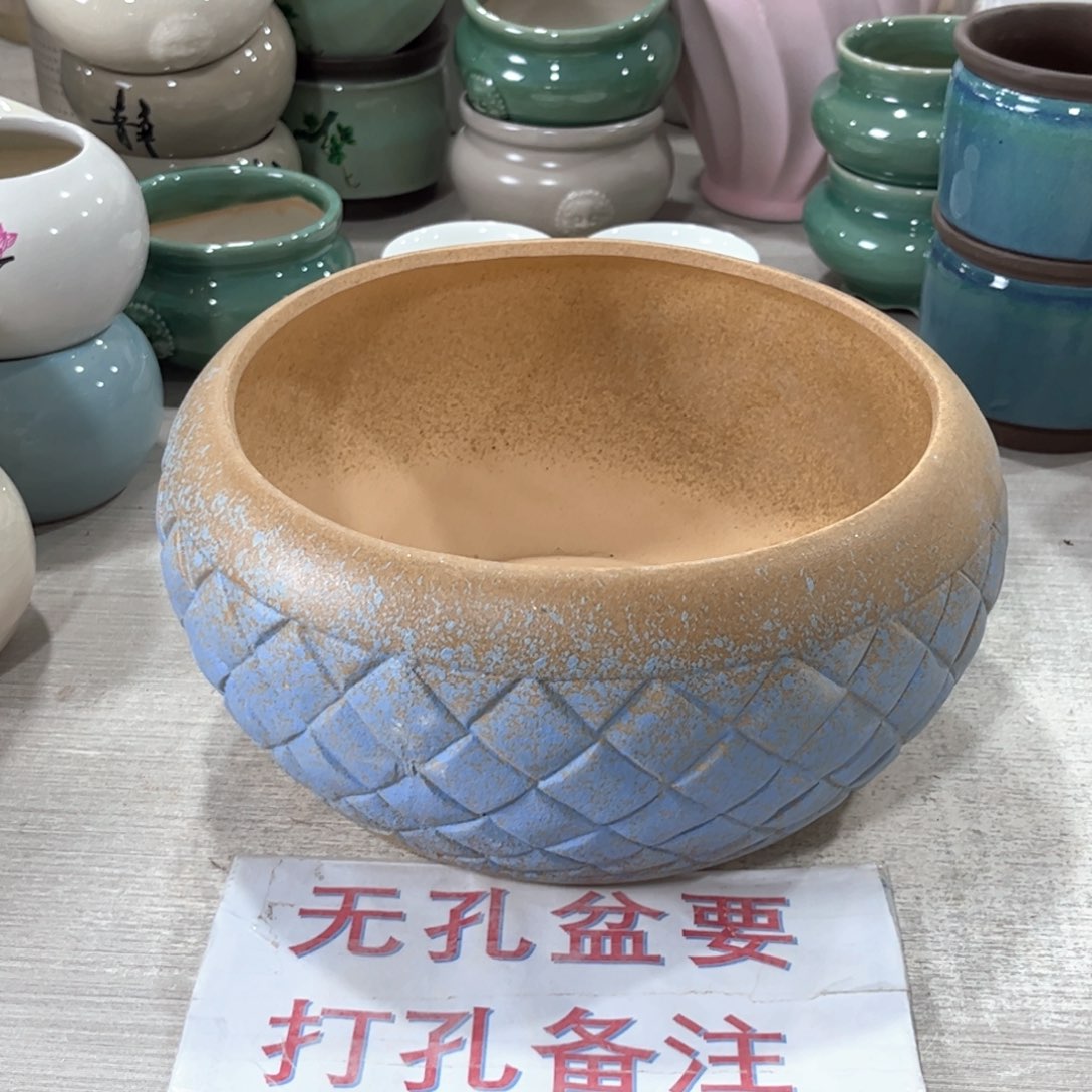 口径   20*11陶瓷绿植多肉微瑕花盆