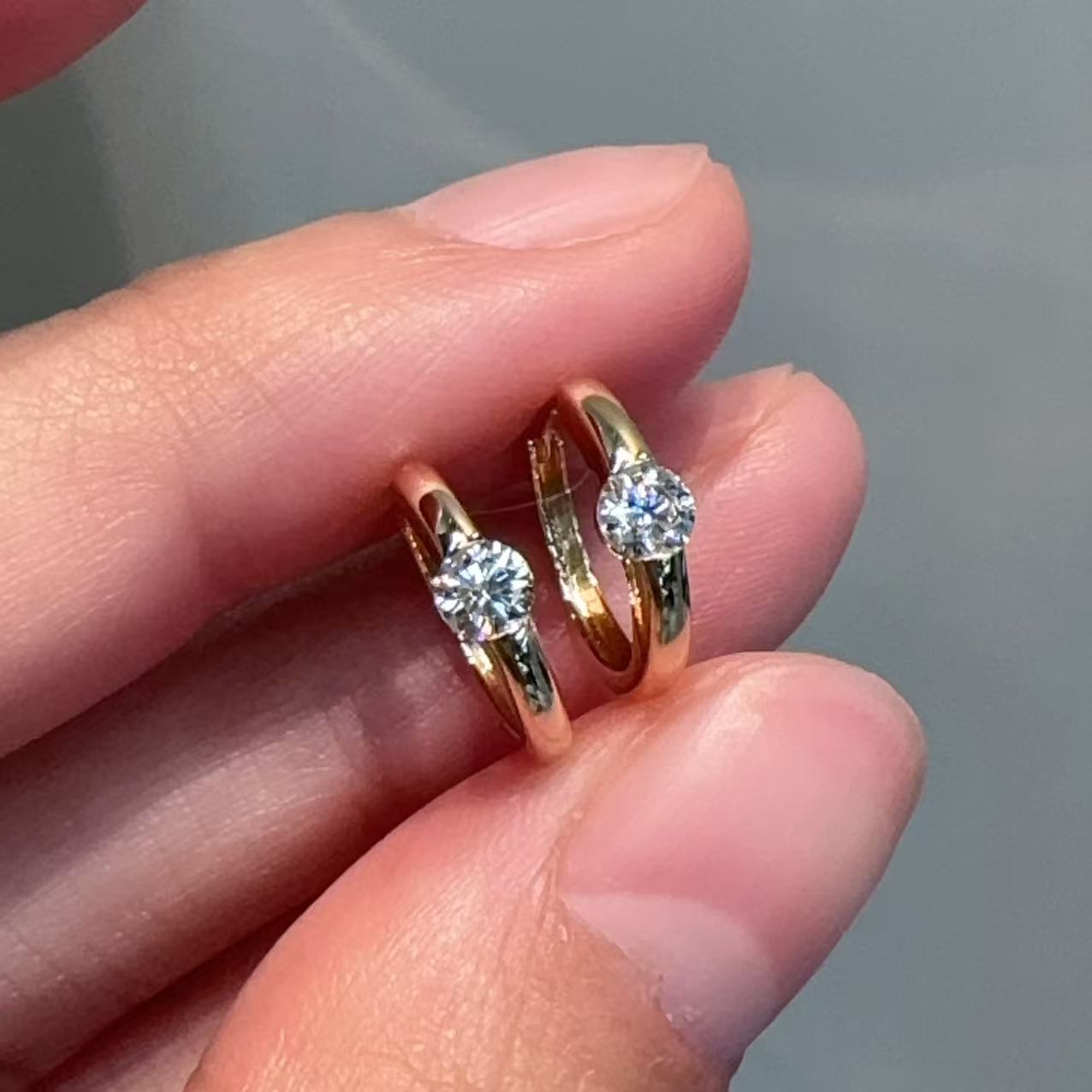 【小晗专属】30分泥鳅背一颗钻钻石耳包 多样性发一 经典百搭时尚