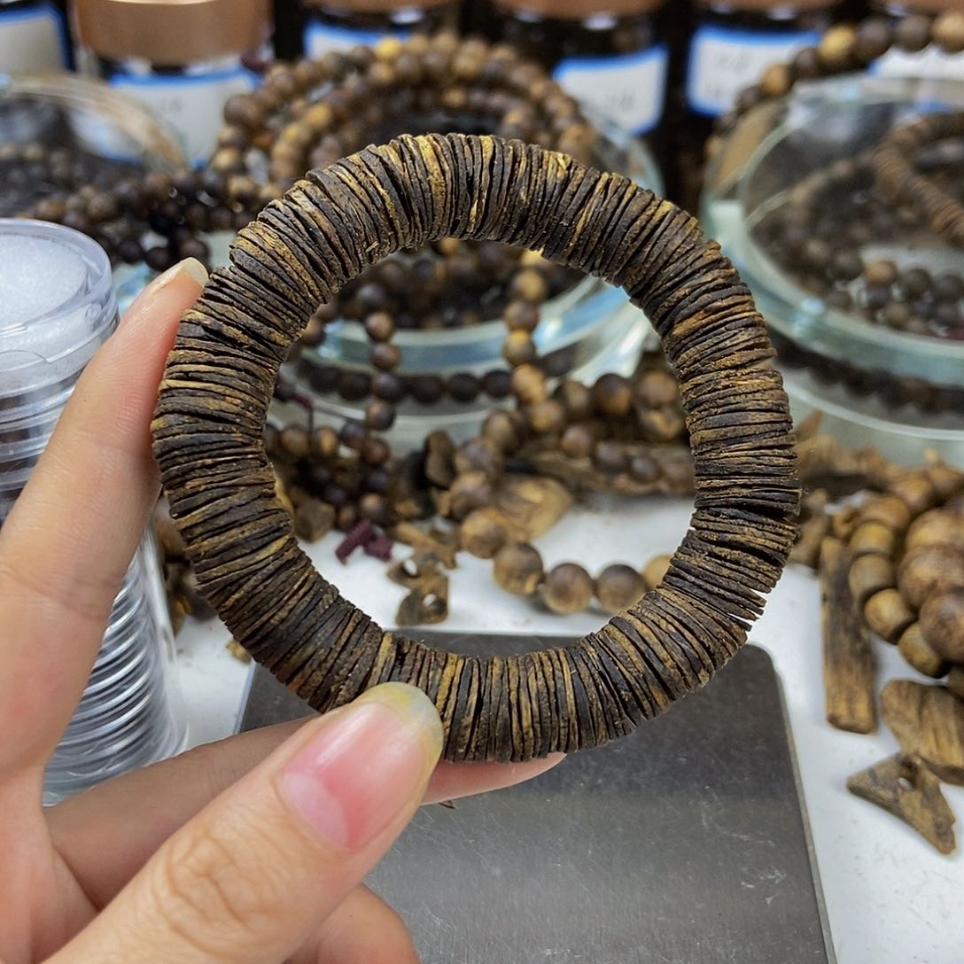 沉香木手串用****下1.2规格片沉水19.8