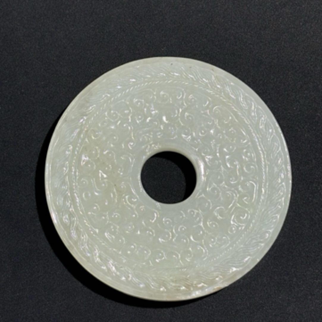 库出/宋风格/和田玉璧/16985