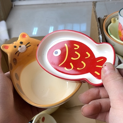 盘陶瓷制品满25拼单发货默认微瑕