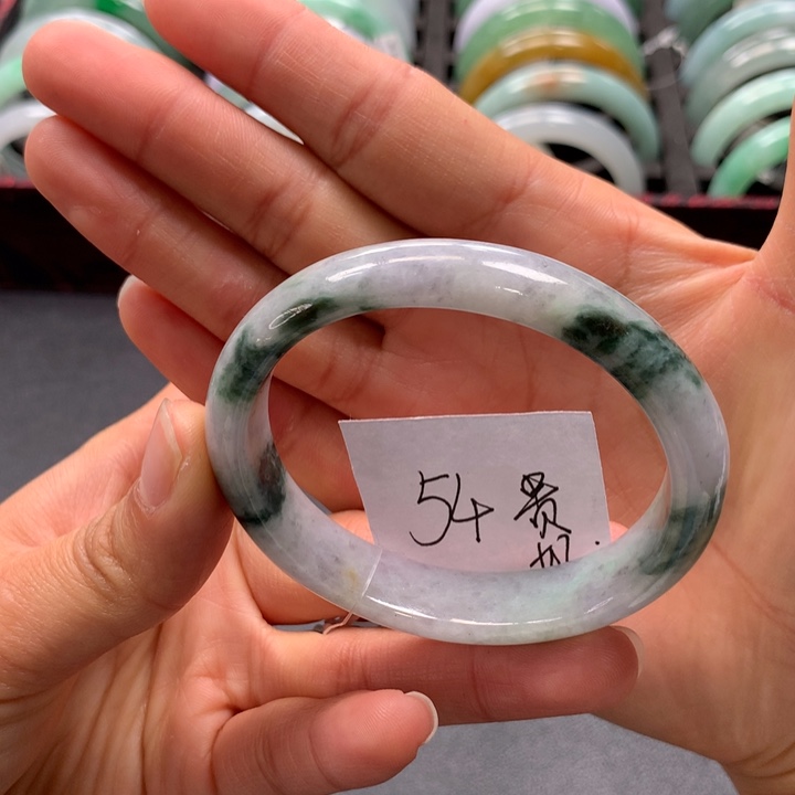 未镶嵌手镯翡翠手镯