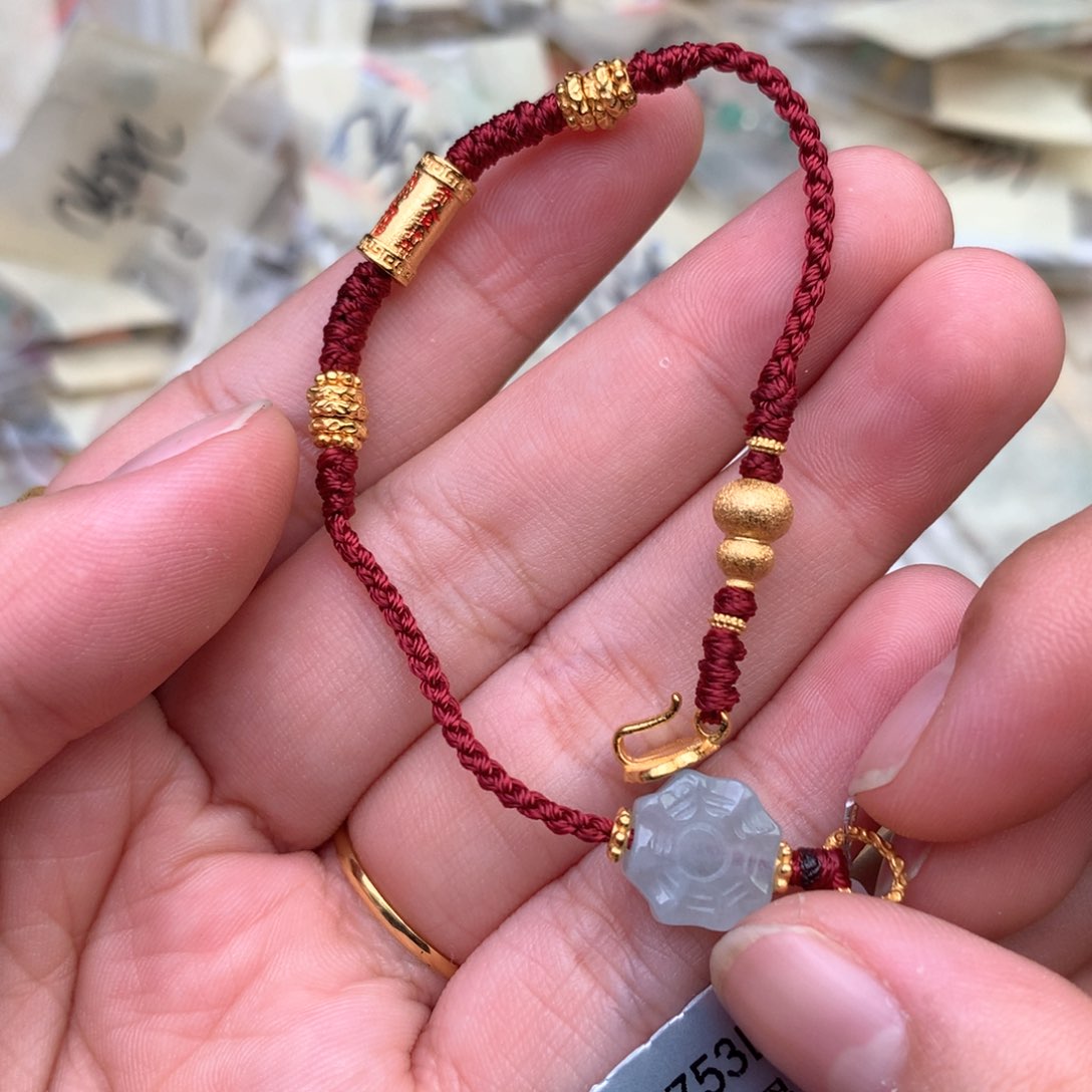 【闪购商品】未镶嵌挂件翡翠手围备注