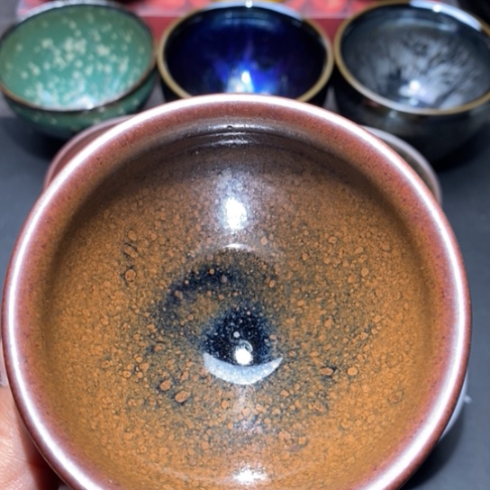 茶盏建盏主人杯茶壶盖碗品茗杯12