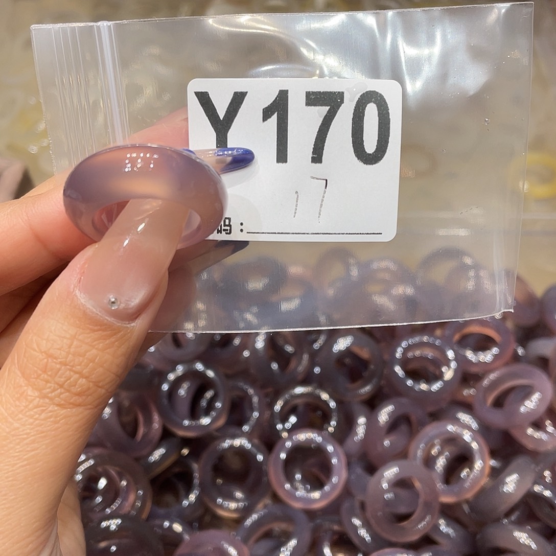 玛瑙/玉髓未镶嵌戒指170