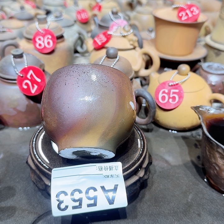 紫砂茶壶坭兴陶柴烧