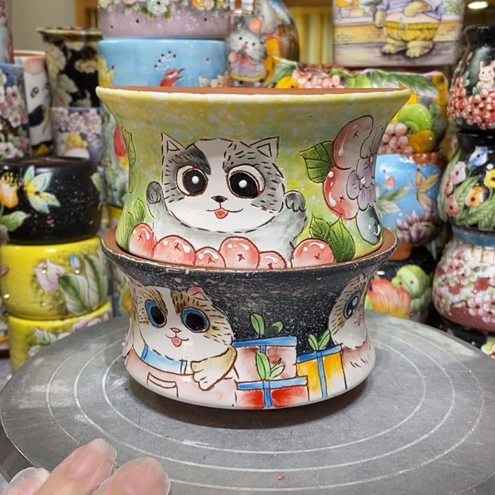 景德镇艺术手绘作品