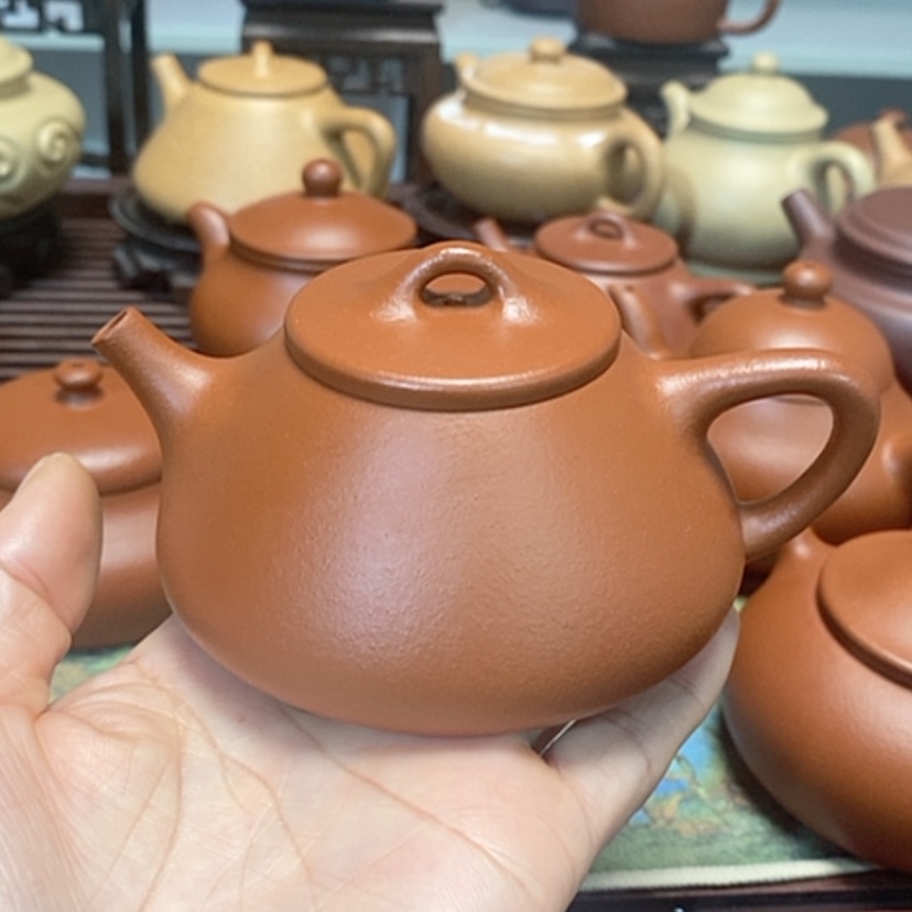 【闪购商品】紫砂茶壶朱泥半手工