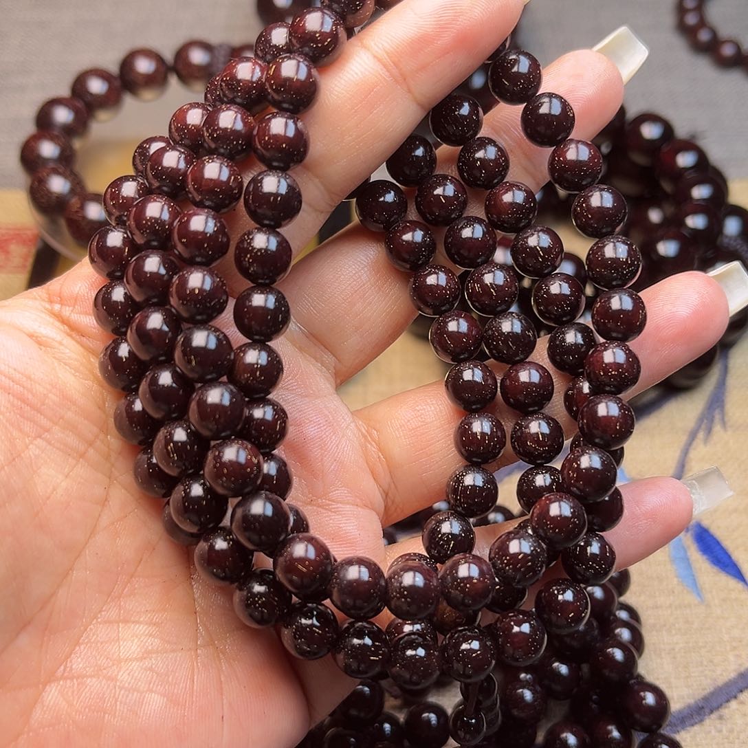 檀香紫檀（小叶紫檀）0.8 108颗多星