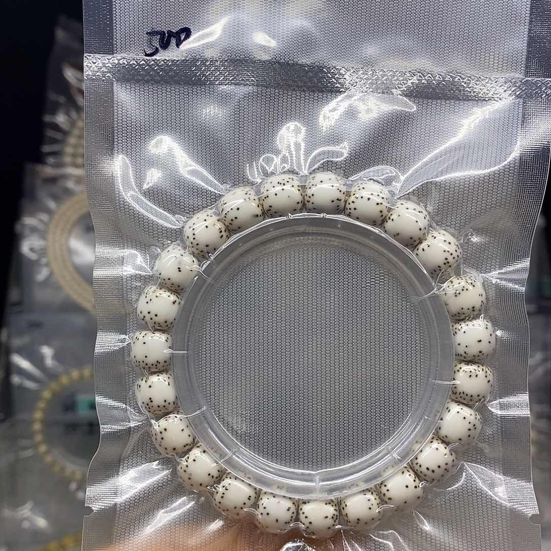 星月菩提手串H**c10*9原白