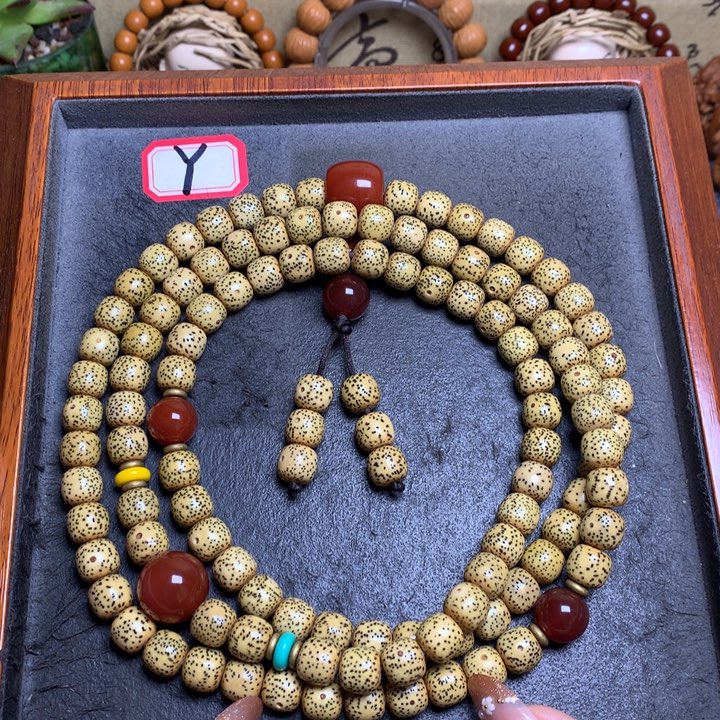 星月菩提吊坠菩提