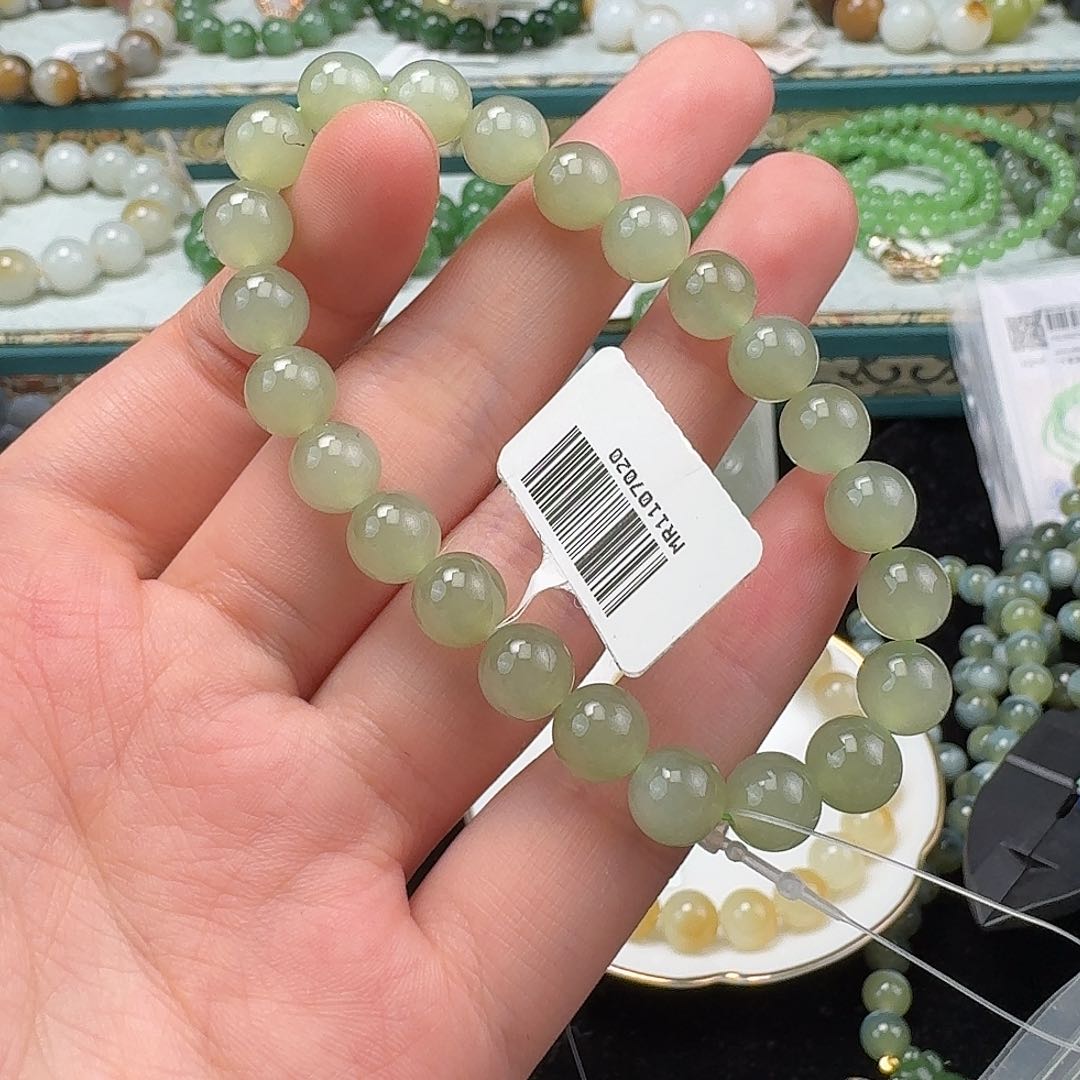 和田玉手串未镶嵌