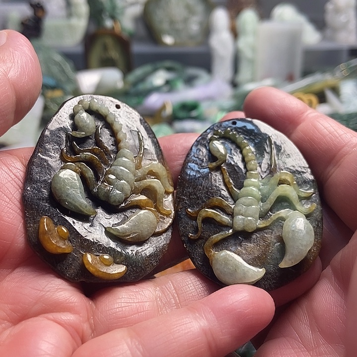 翡翠吊坠(不含链)未镶嵌潘