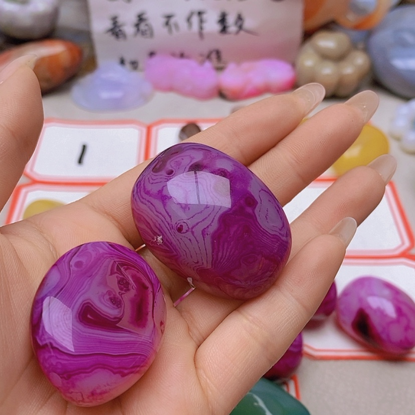 【闪购商品】未镶嵌玛瑙/玉髓珠宝半成品?****✈