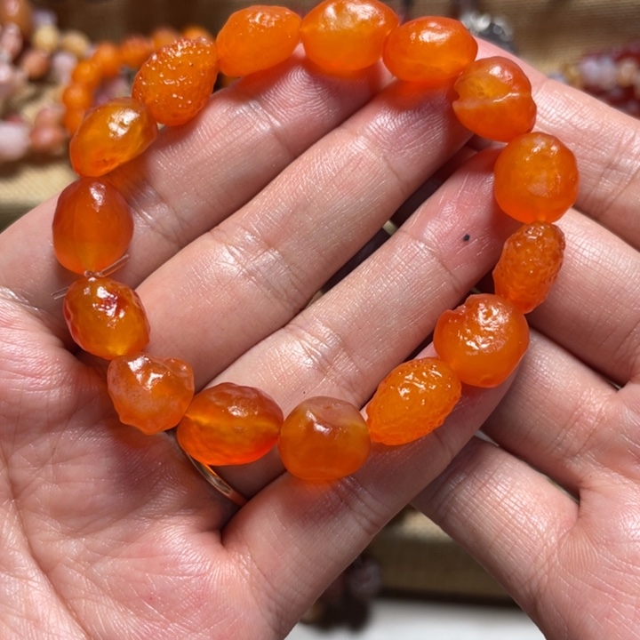 玛瑙/玉髓合金手链