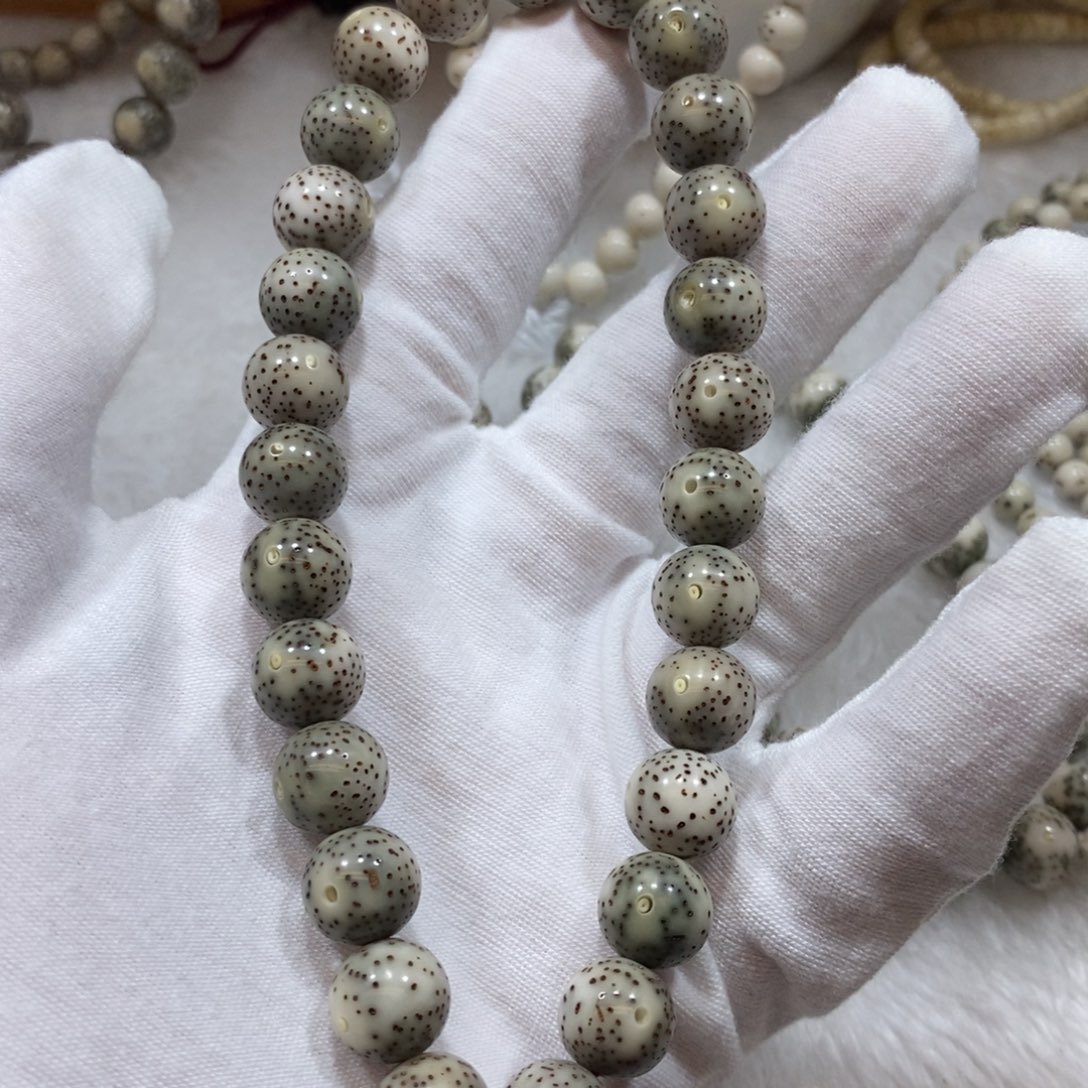 星月菩提手串青花瓷11