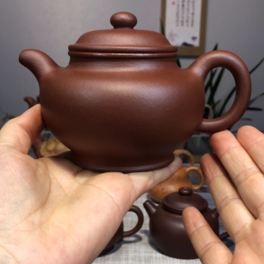 紫砂茶壶掇只底槽清320c c