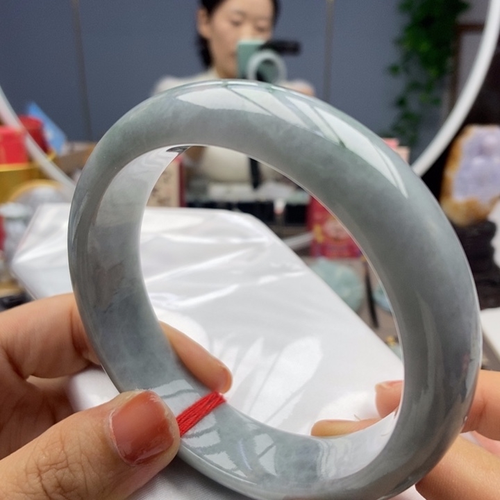 翡翠手镯未镶嵌手镯145-58.5