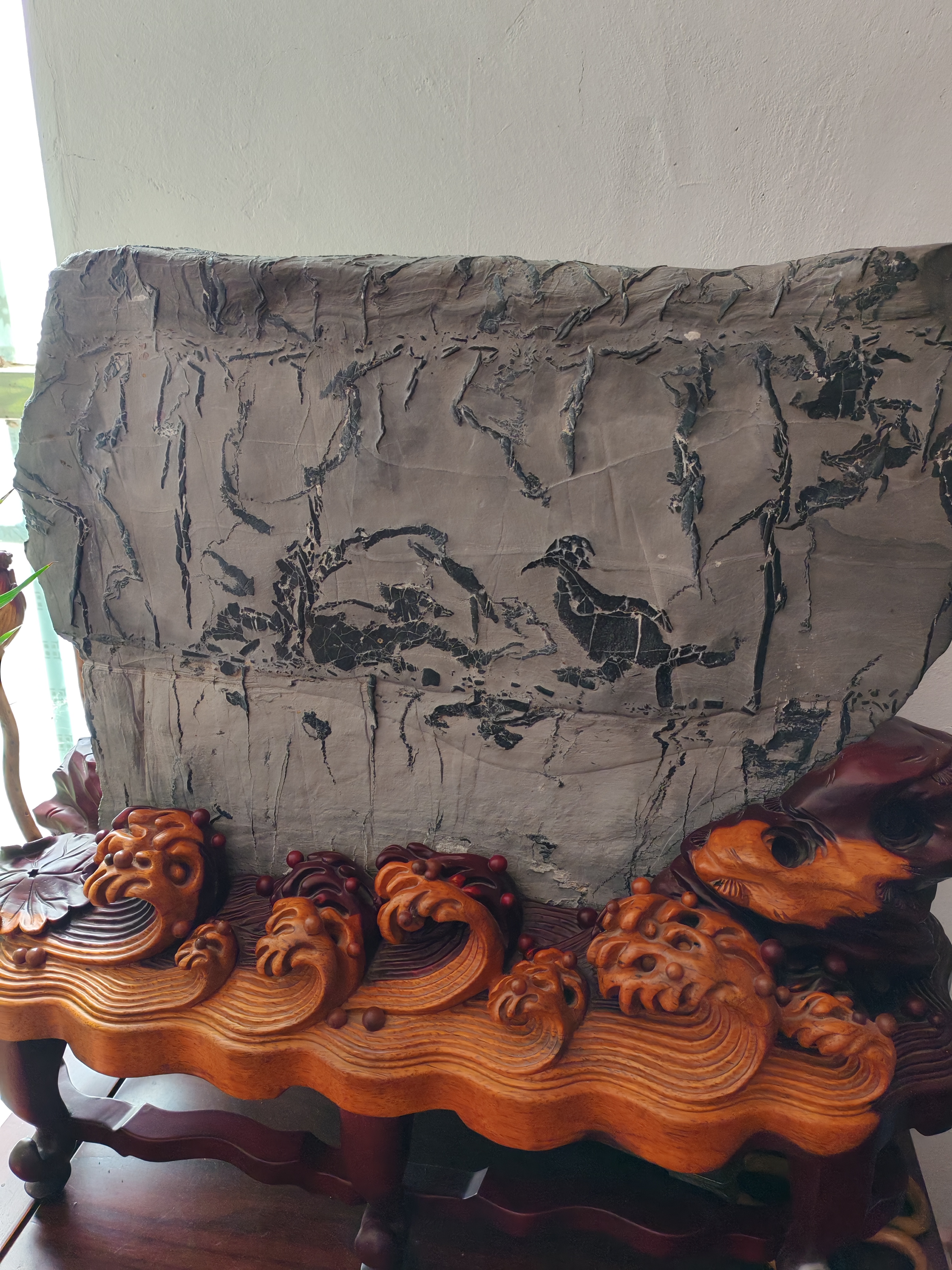 灵壁天然石装饰奇石摆件