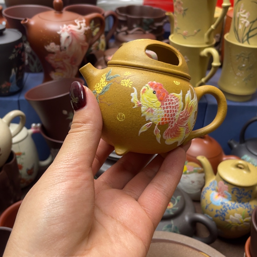 懒***兽红泥茶杯紫砂主人杯150cc