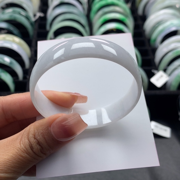 翡翠手镯未镶嵌公主53-54