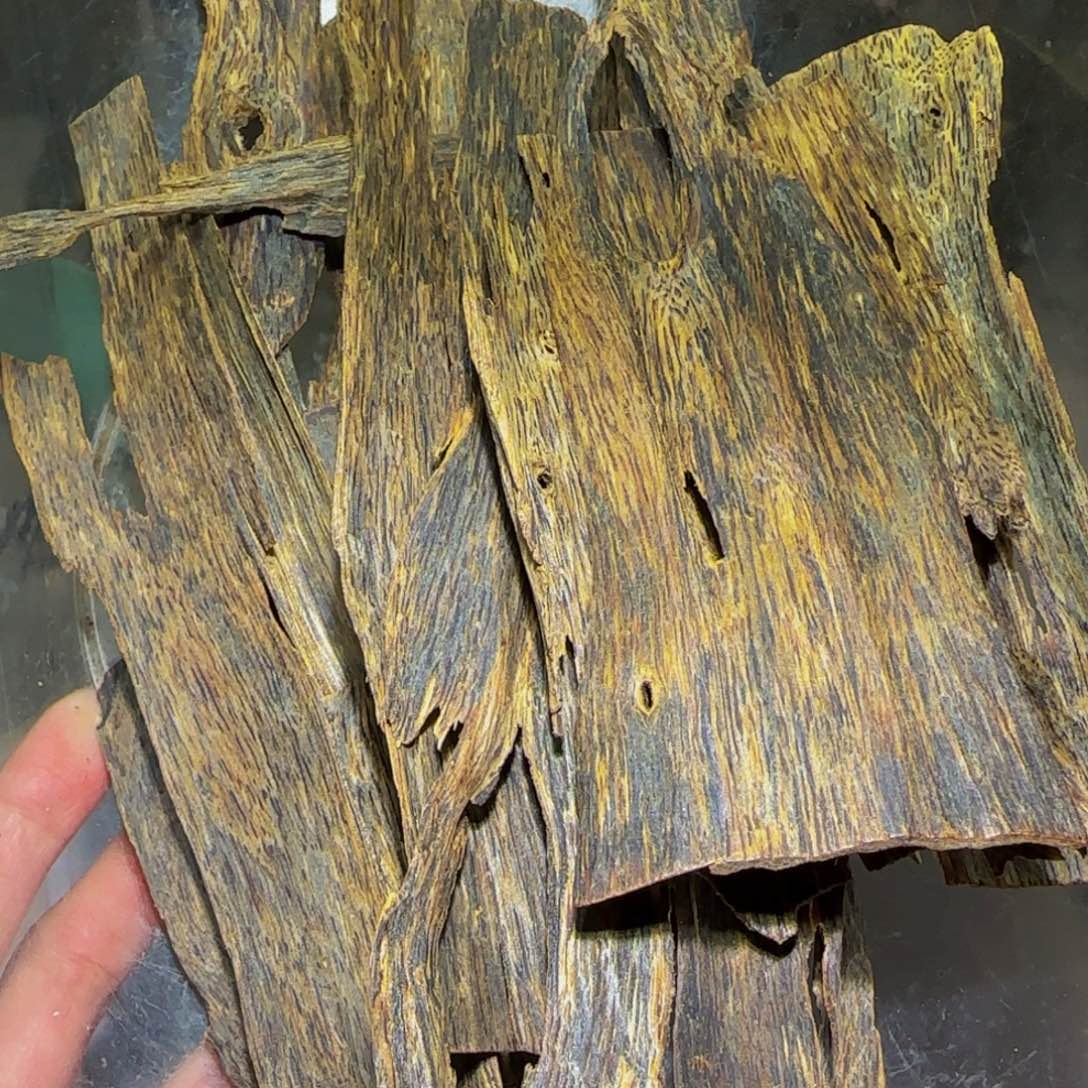 沉香沉香碎屑奇楠沉水母树皮油老料74克