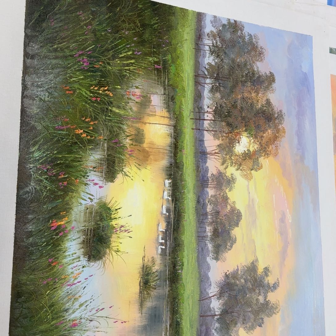 油画优惠活动开始了。