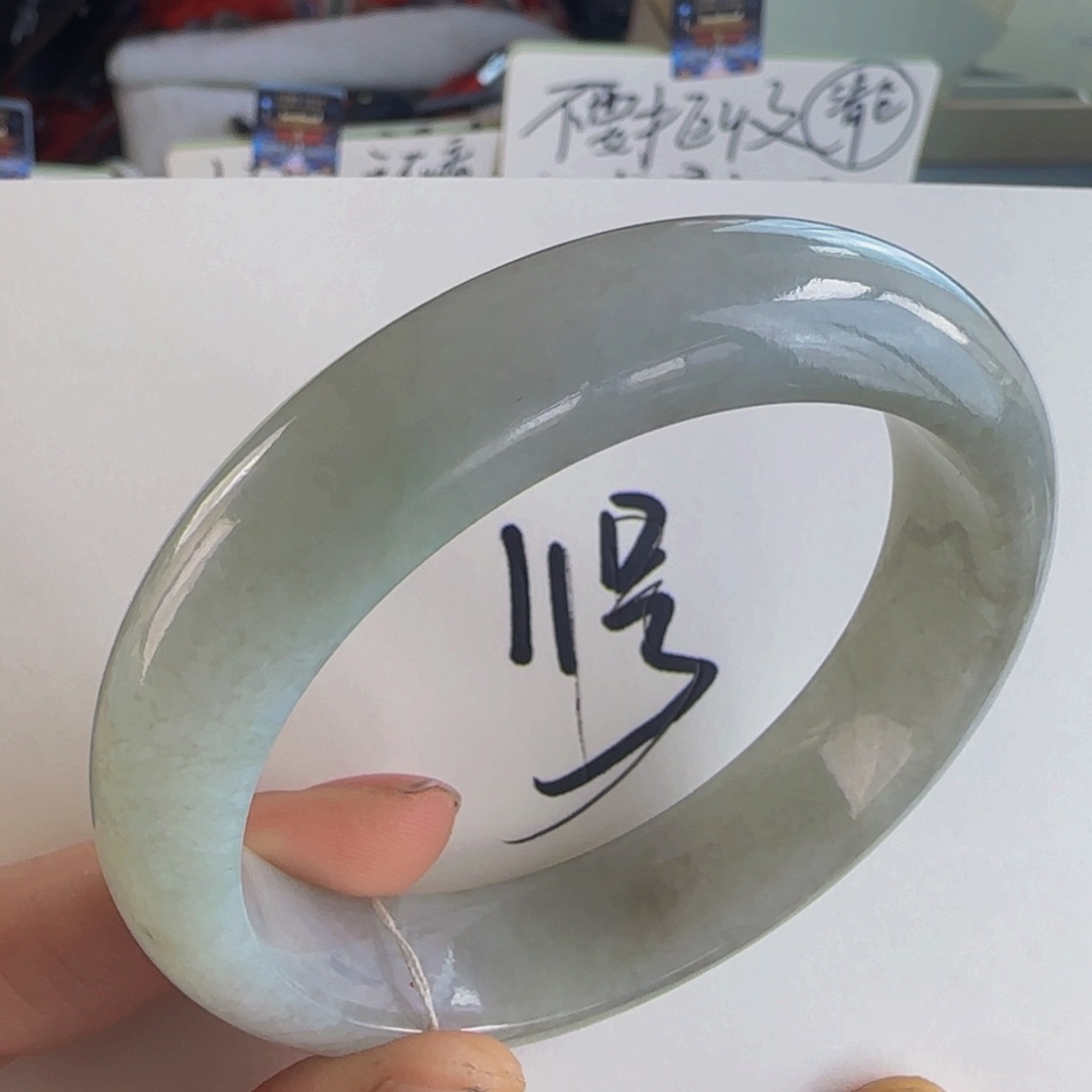 翡翠手镯未镶嵌老坑57