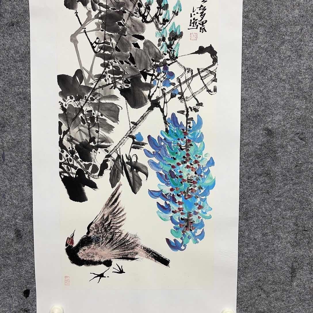 国画亲笔手绘原创